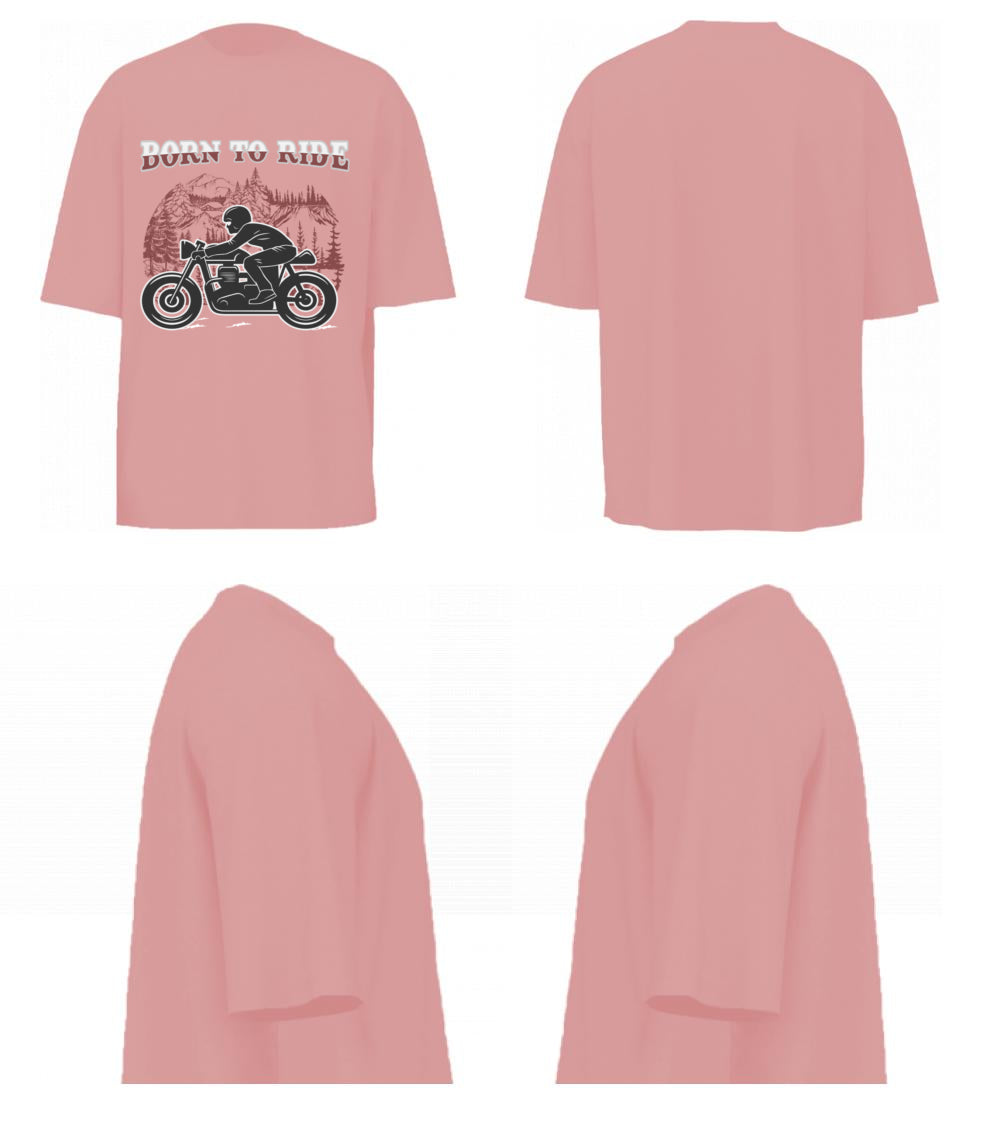 Born To Ride (Pastel Pink)