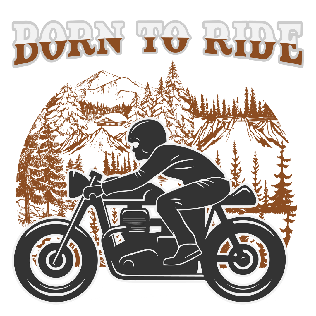Born To Ride (Peach)