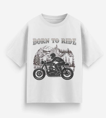 Born To Ride (White)