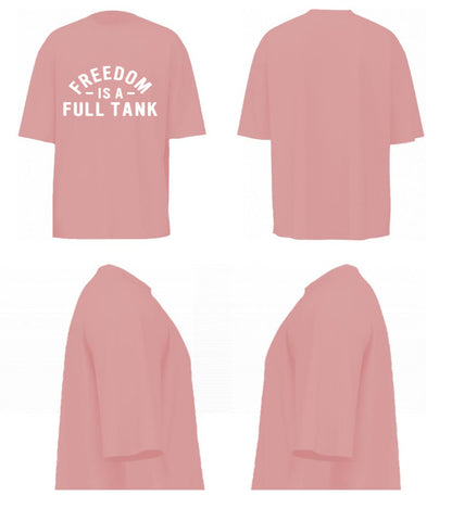 Freedom Is A Full Tank (Pastel Pink)
