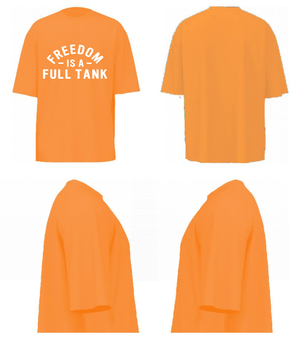 Freedom Is A Full Tank (Peach)