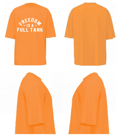 Freedom Is A Full Tank (Peach)