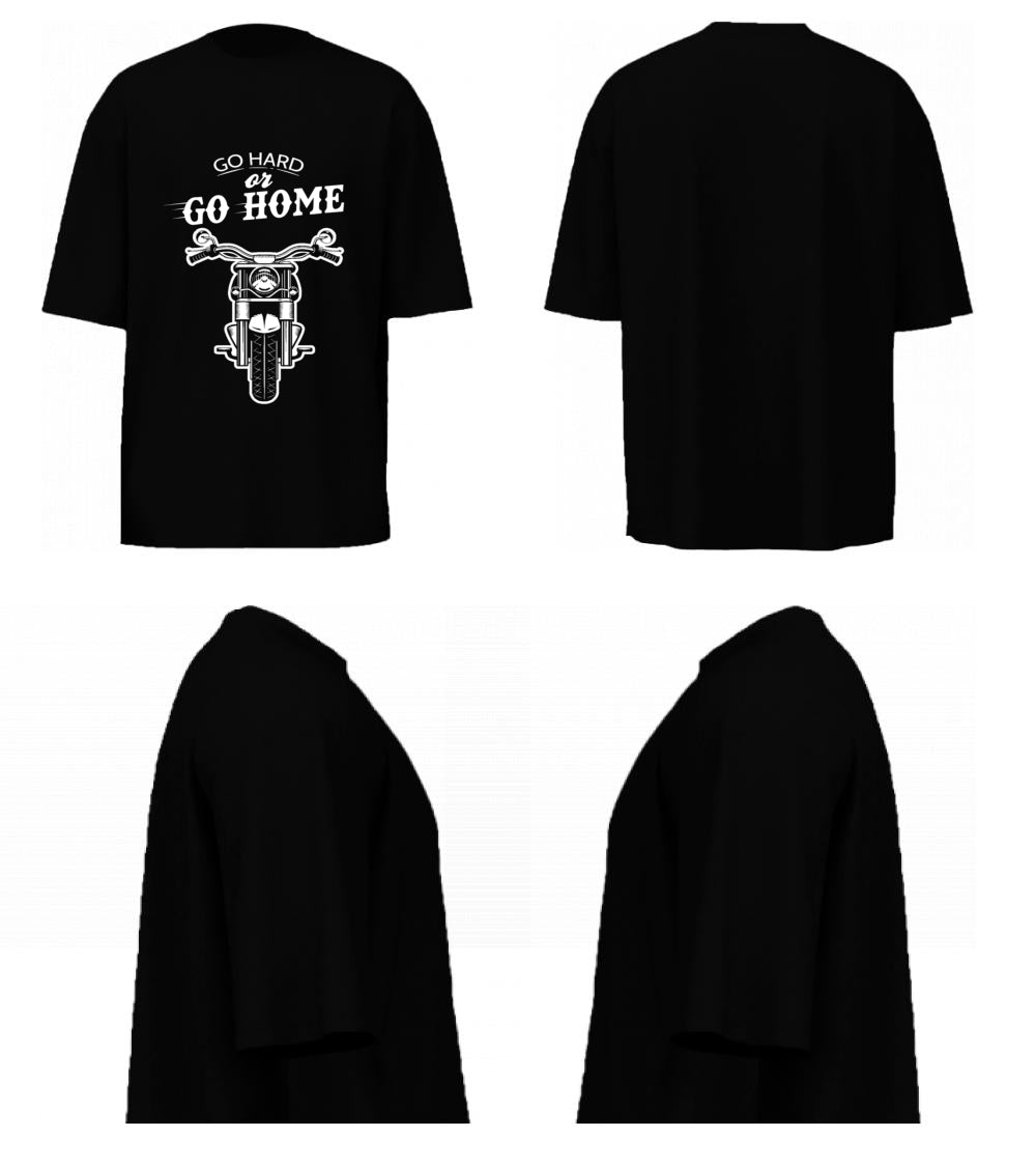 Go Hard Or Go Home (Black)