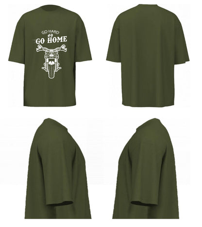 Go Hard Or Go Home (Olive Green)