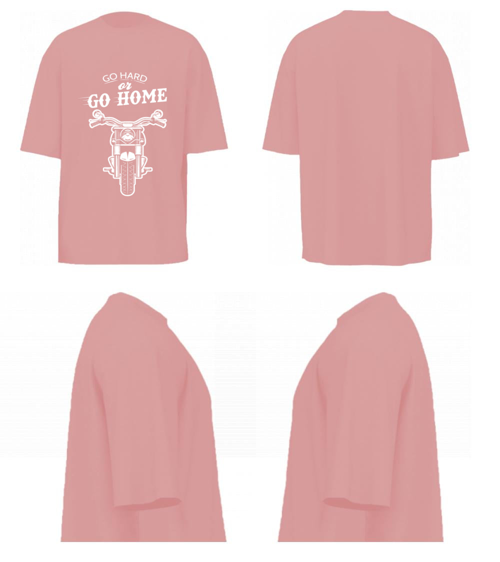 Go Hard Or Go Home (Pastel Pink)