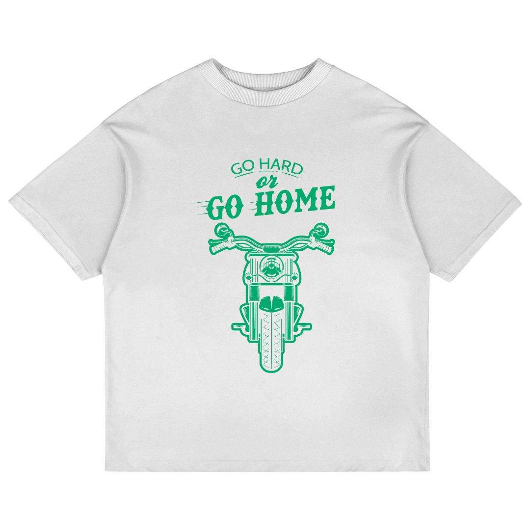Go Hard Or Go Home (White)
