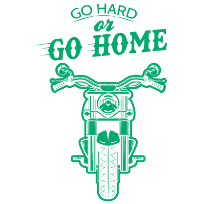 Go Hard Or Go Home (White)