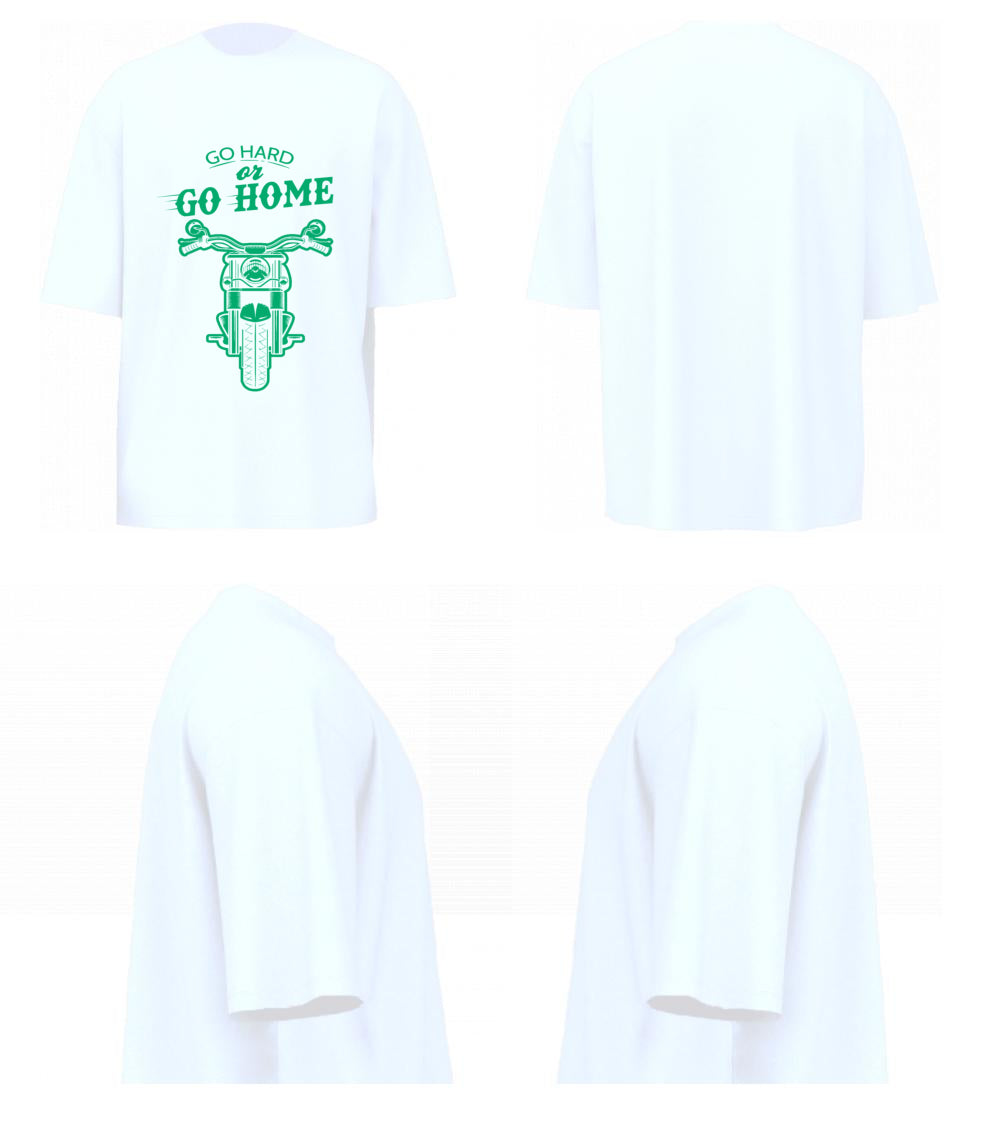 Go Hard Or Go Home (White)