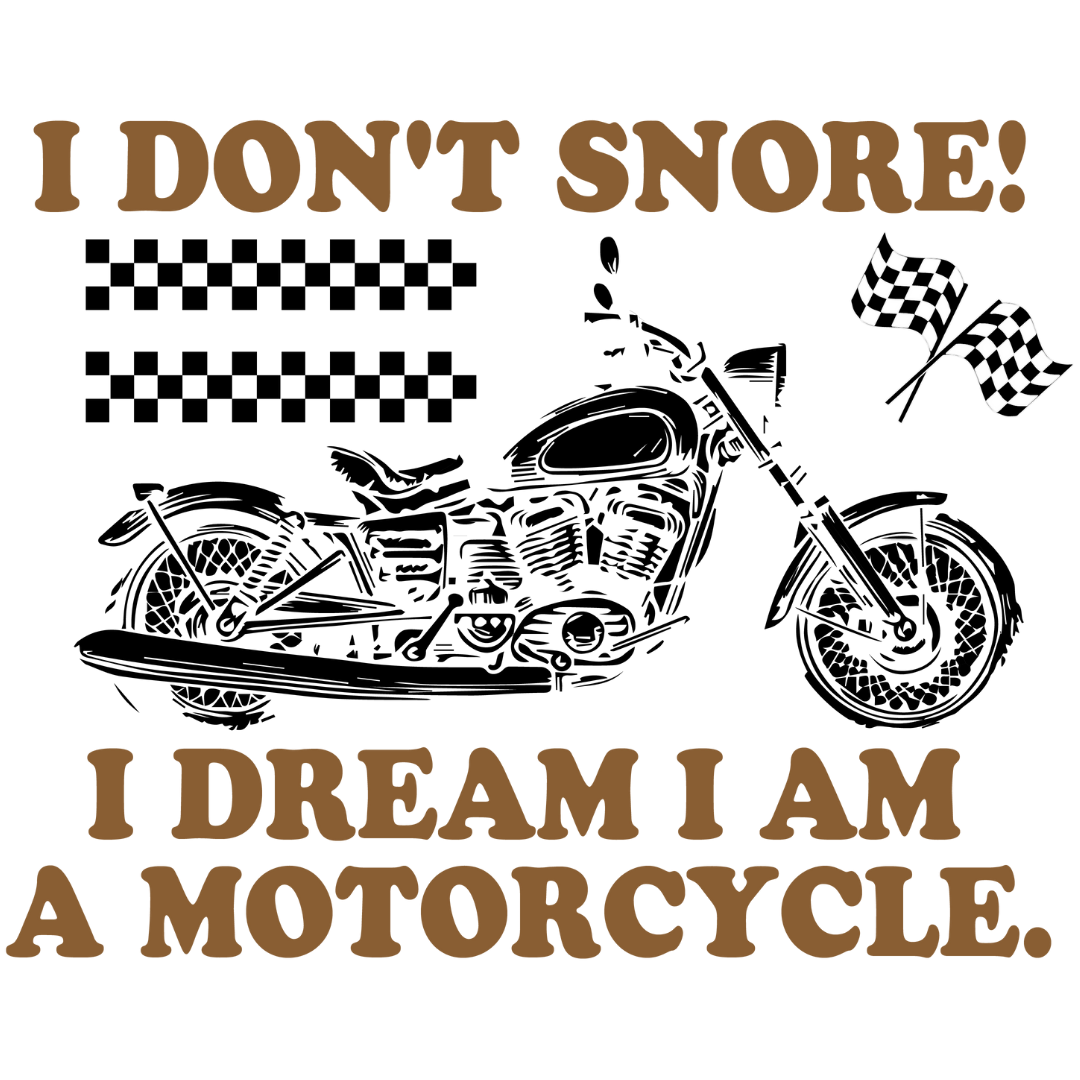 I Don't Snore (Beige)