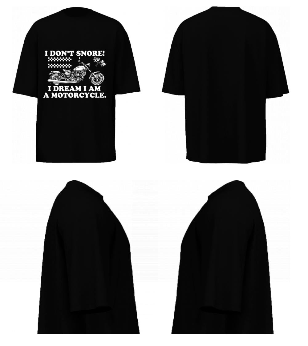 I Don't Snore (Black)