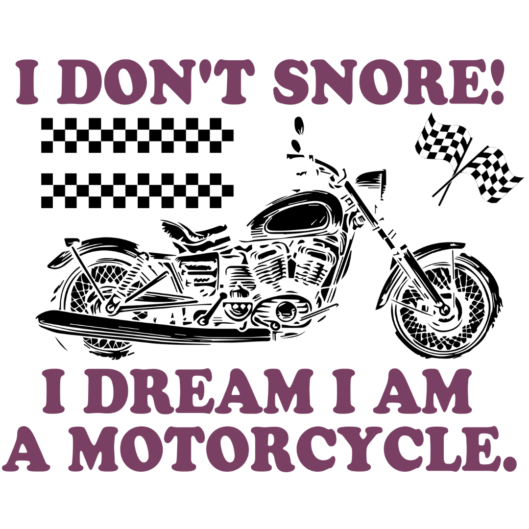 I Don't Snore (Lavender)