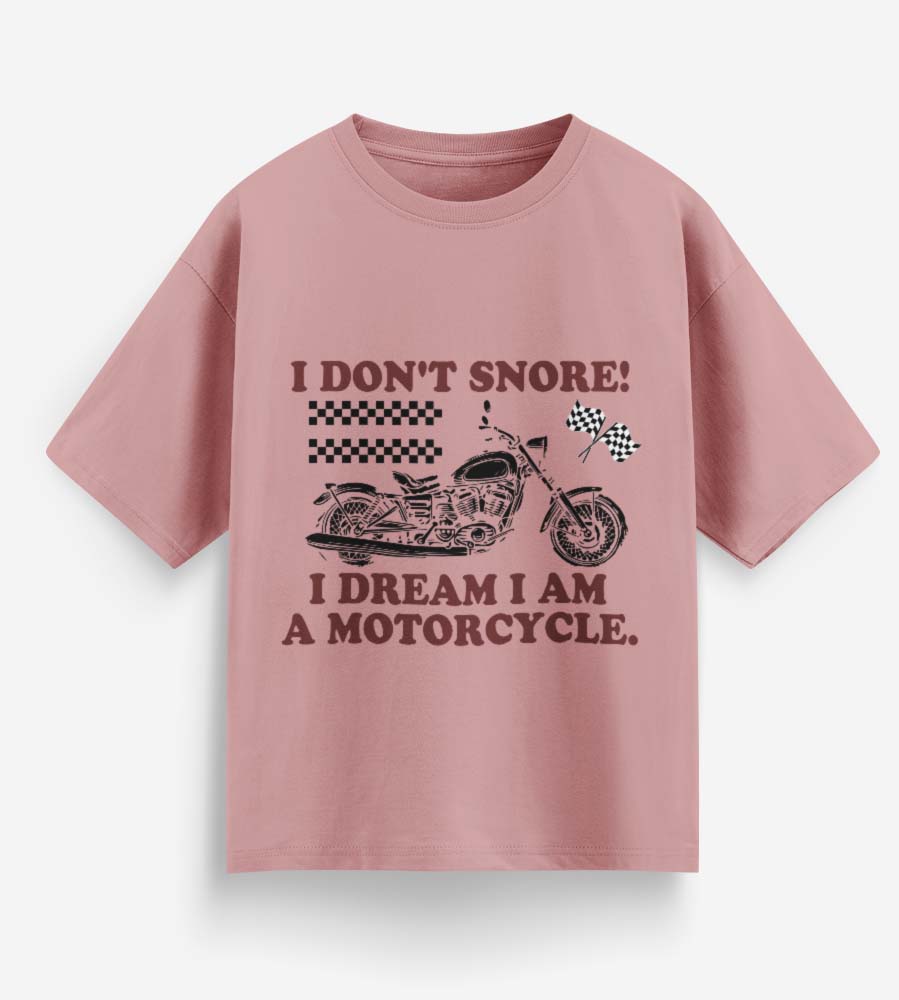 I Don't Snore (Pastel Pink)