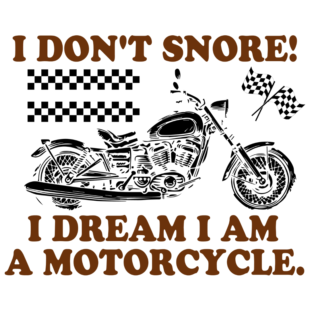 I Don't Snore (Peach)
