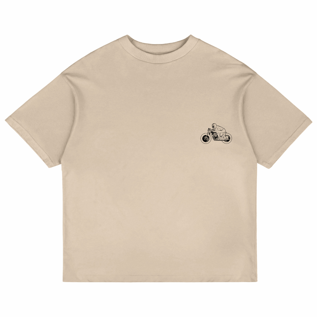 I Ride So I Don't Choke People (Beige)