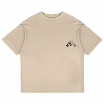 I Ride So I Don't Choke People (Beige)