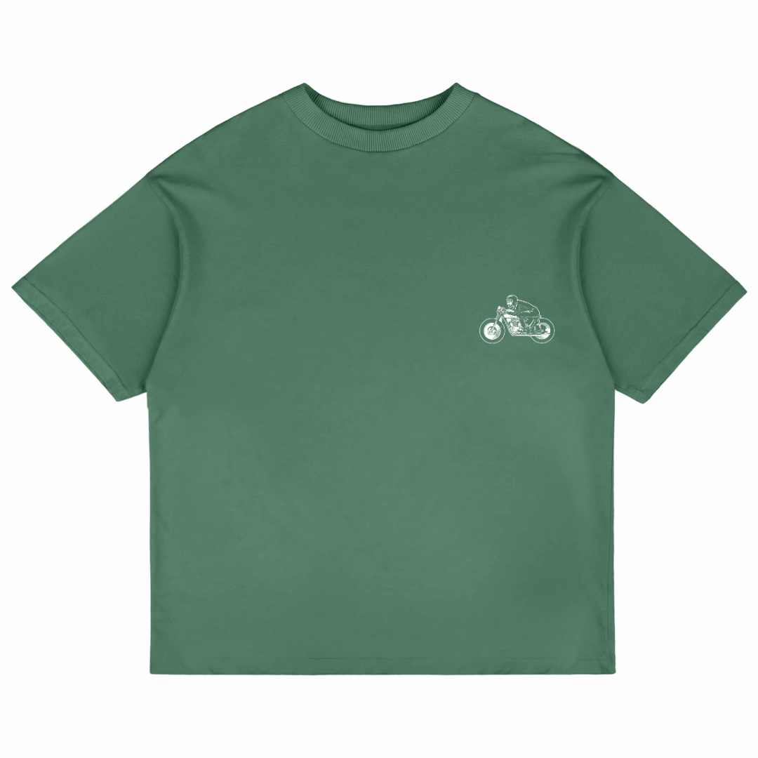 I Ride So I Don't Choke People (Forest Green)