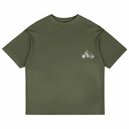 I Ride So I Don't Choke People (Olive Green)