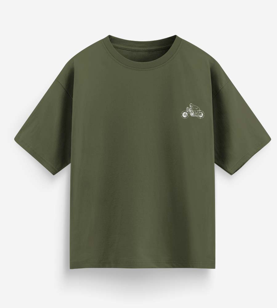 I Ride So I Don't Choke People (Olive Green)