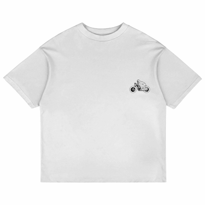 I Ride So I Don't Choke People (White)