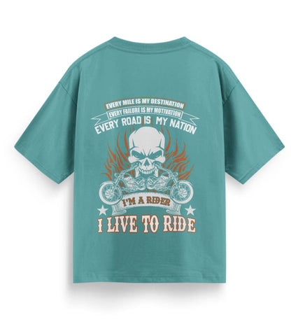 I'm A Rider (Dusty Turquoise)