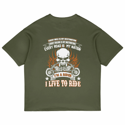 I'm A Rider (Olive Green)