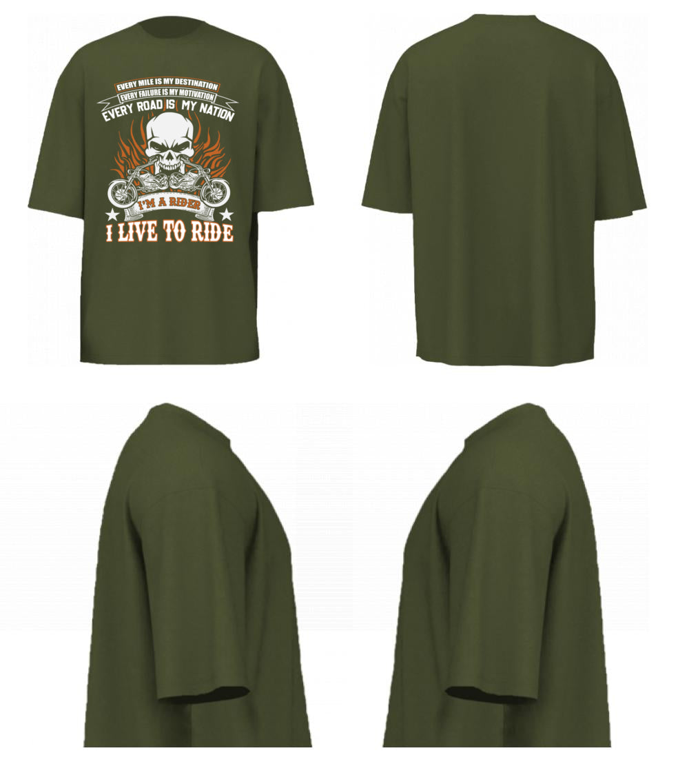 I'm A Rider (Olive Green)