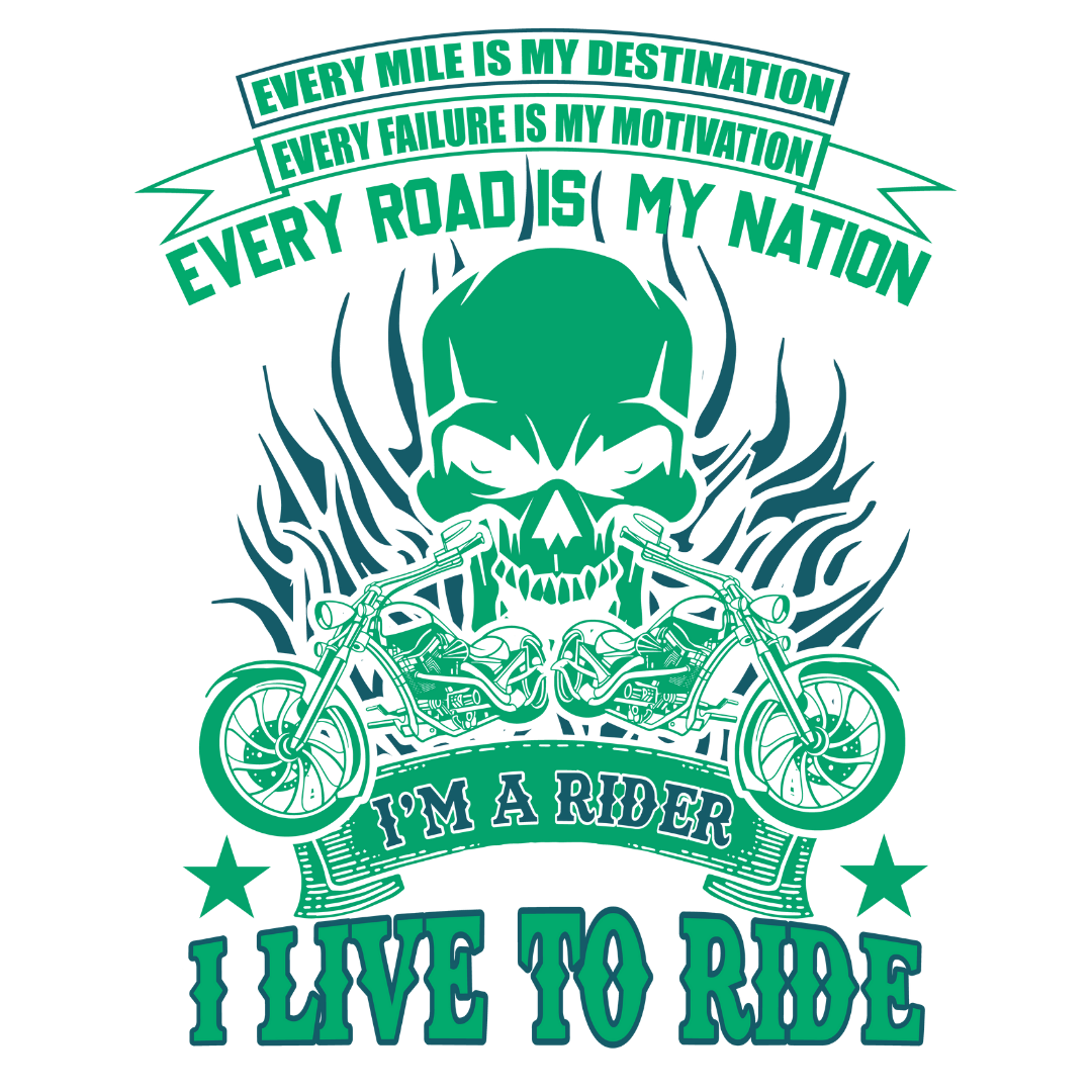 I'm A Rider (White)