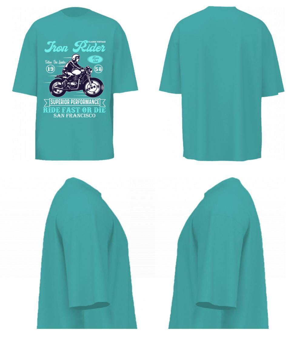 Iron Rider (Dusty Turquoise)