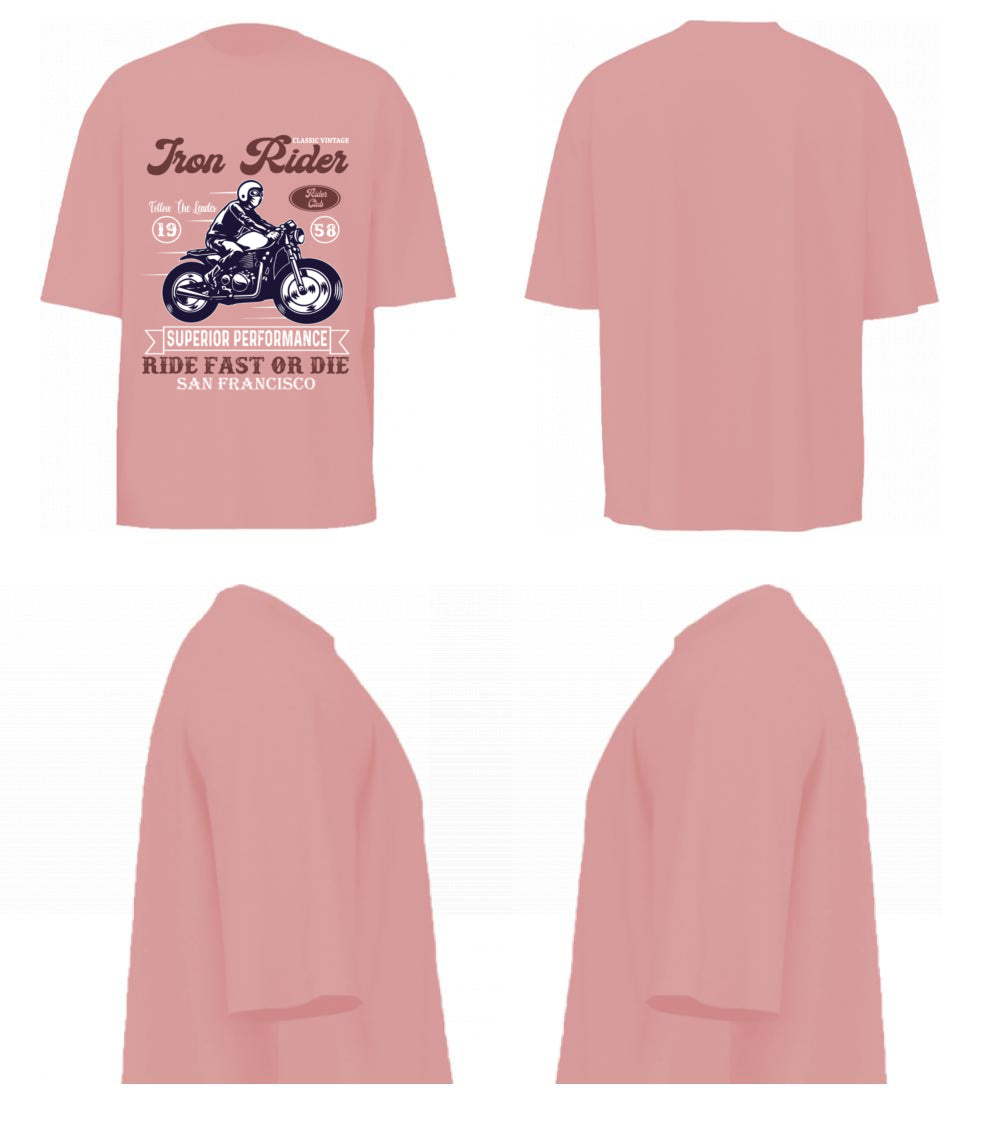 Iron Rider (Pastel Pink)