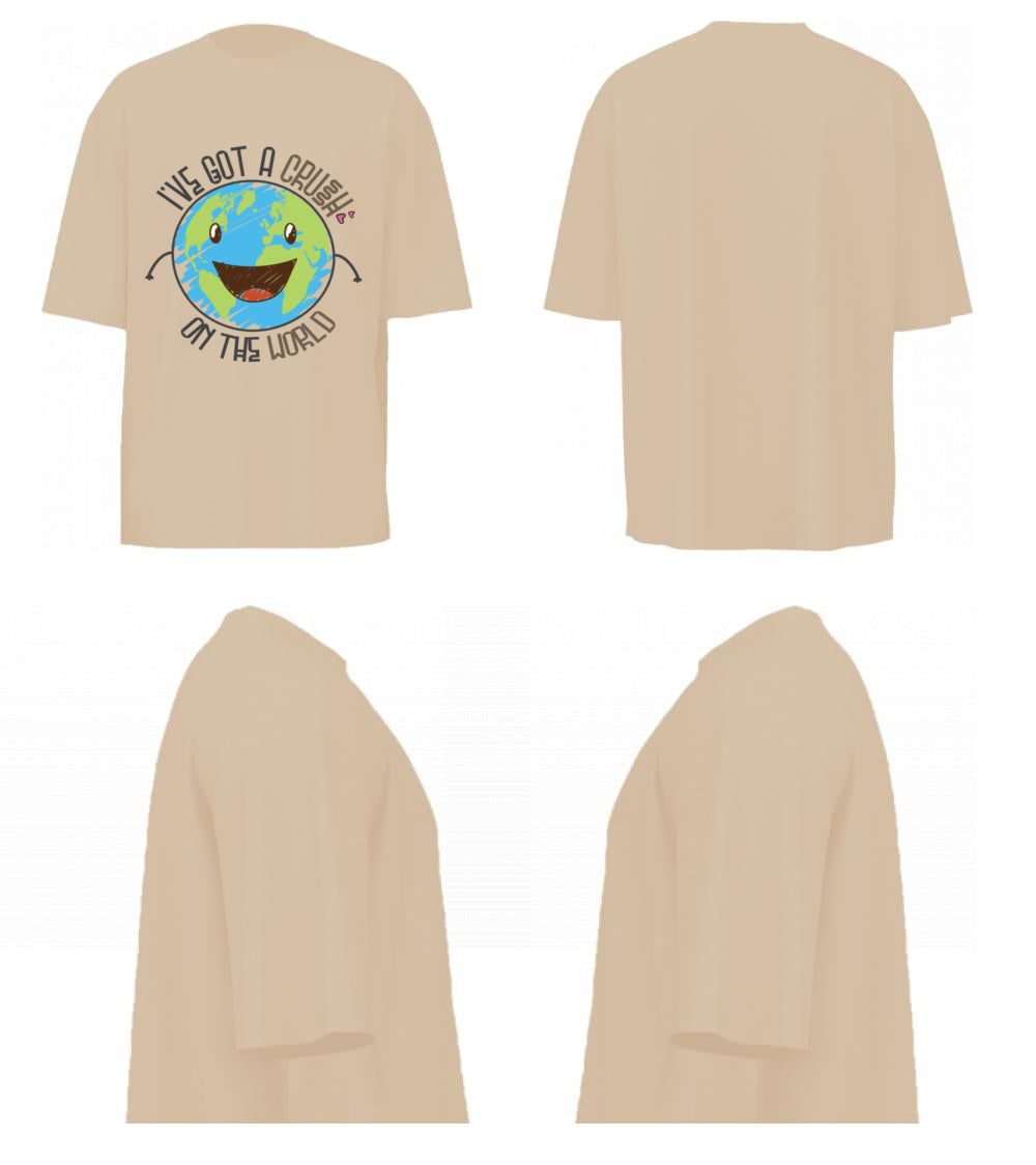 I've Got A Crush On The Earth (Beige)