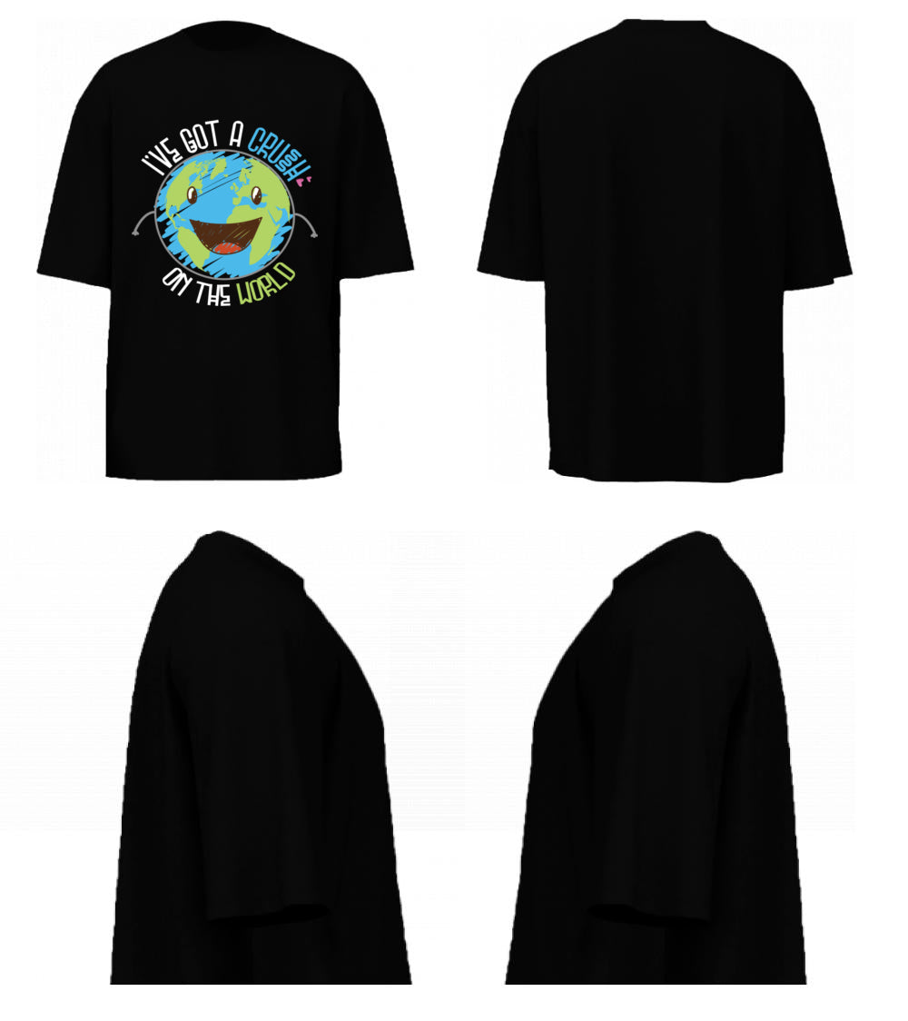 I've Got A Crush On The Earth (Black)