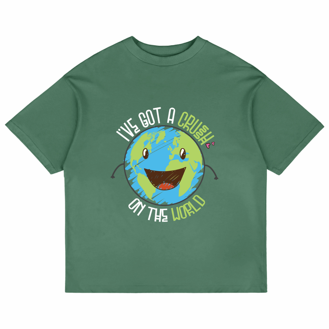 I've Got A Crush On The Earth (Forest Green)