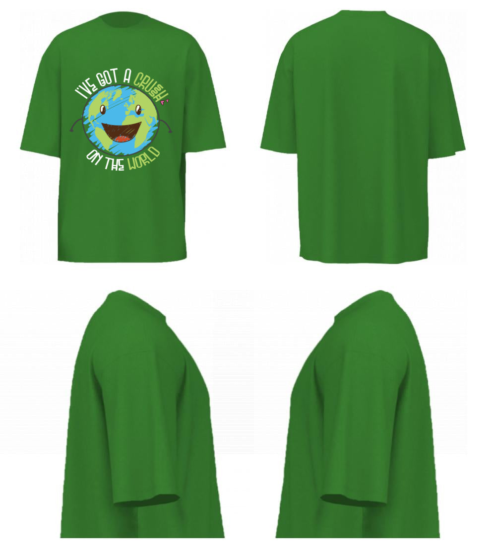 I've Got A Crush On The Earth (Forest Green)
