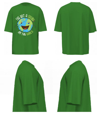 I've Got A Crush On The Earth (Forest Green)