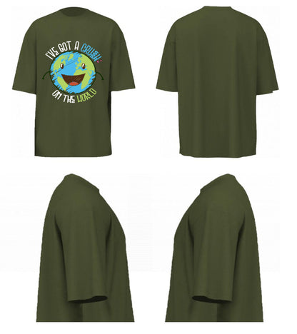 I've Got A Crush On The Earth (Olive Green)