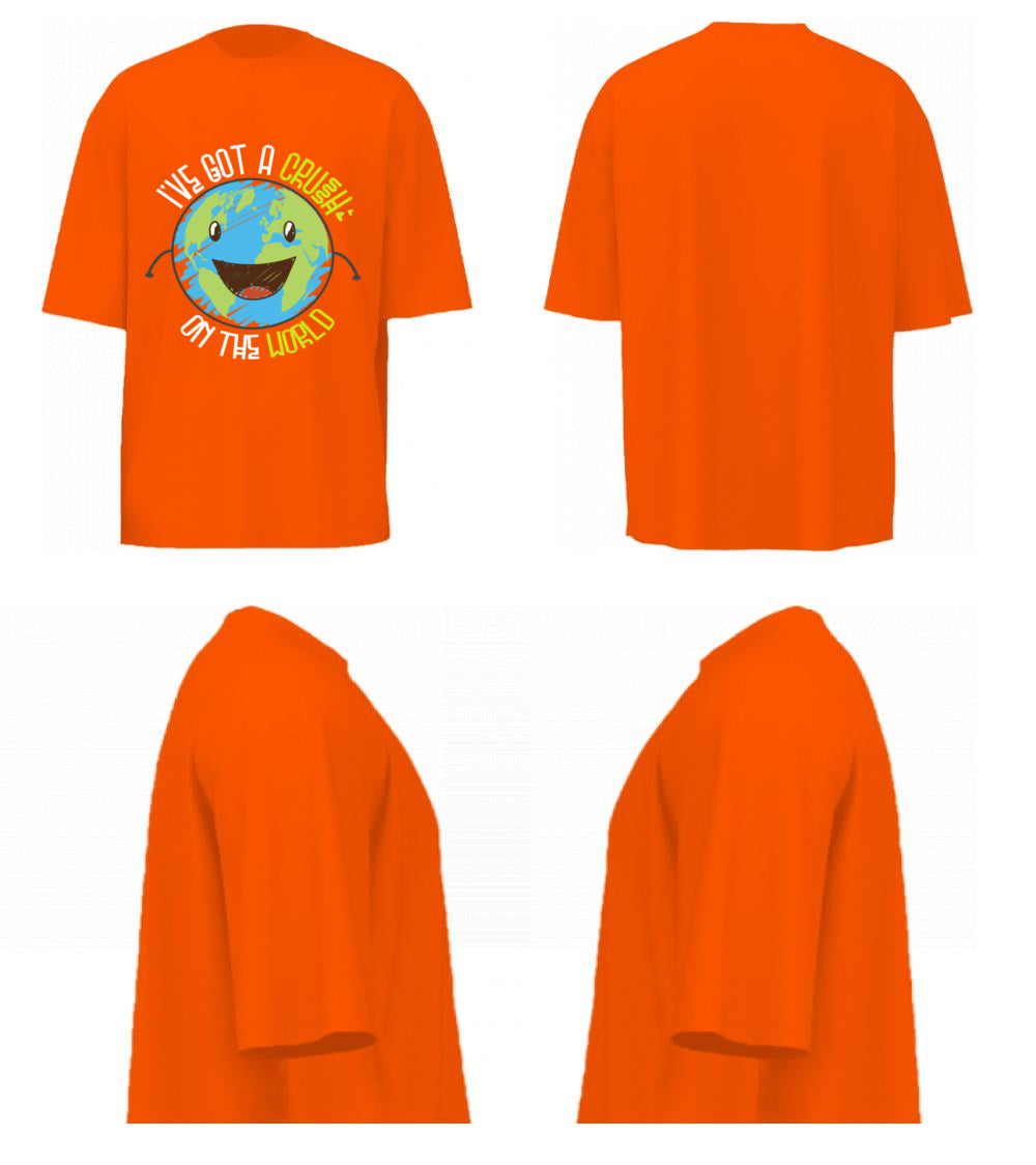 I've Got A Crush On The Earth (Orange)