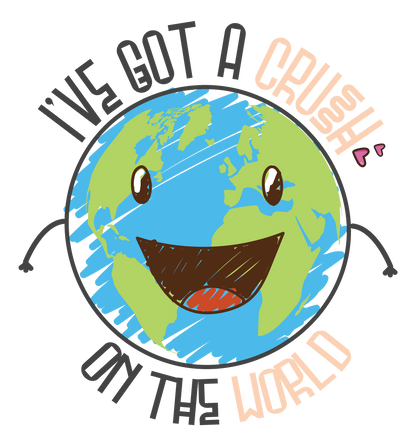 I've Got A Crush On The Earth (Peach)