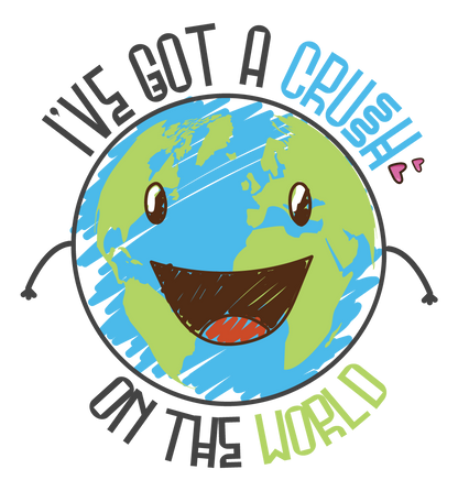 I've Got A Crush On The Earth (White)