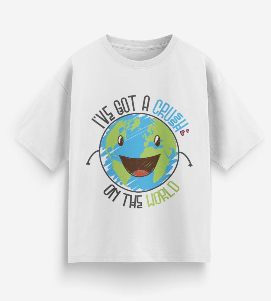 I've Got A Crush On The Earth (White)