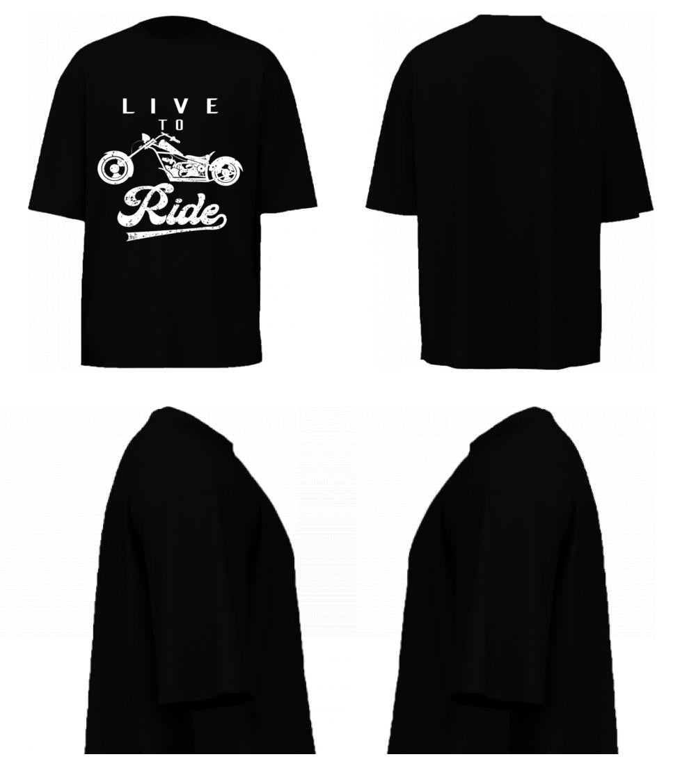 Live To Ride (Black)