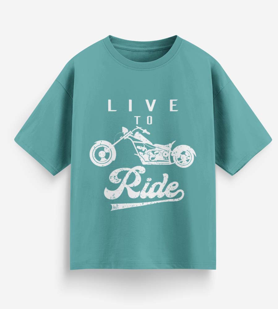 Live To Ride (Dusty Turquoise)