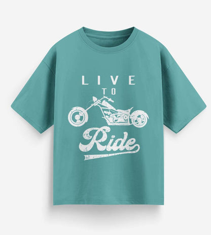 Live To Ride (Dusty Turquoise)