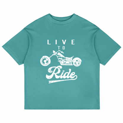Live To Ride (Dusty Turquoise)