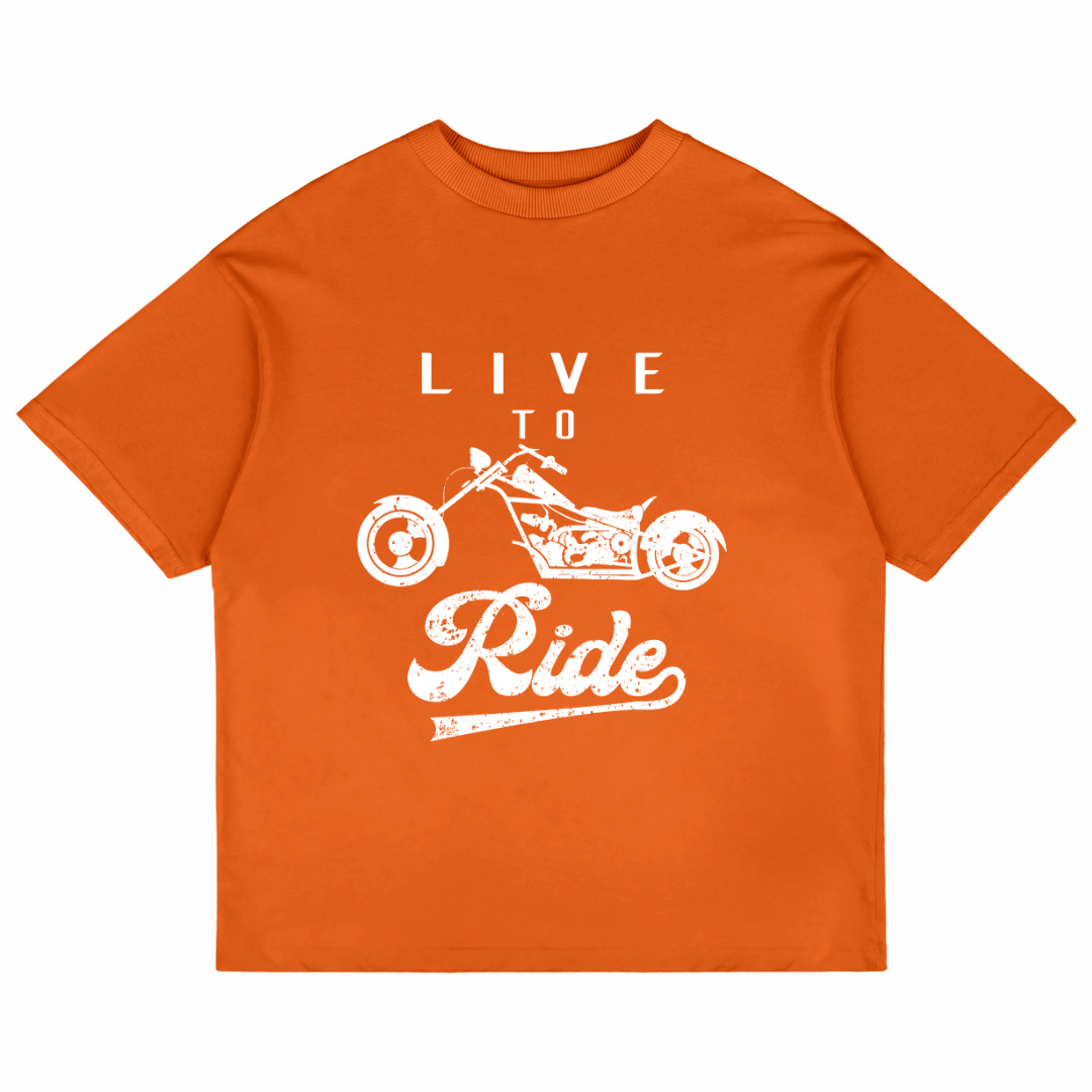 Live To Ride (Orange)