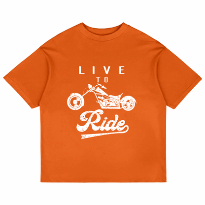 Live To Ride (Orange)