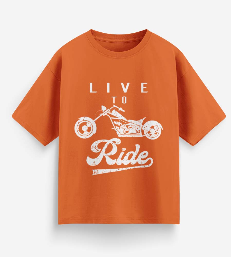 Live To Ride (Orange)