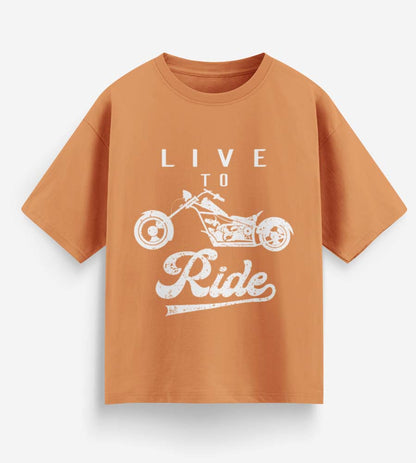 Live To Ride (Peach)