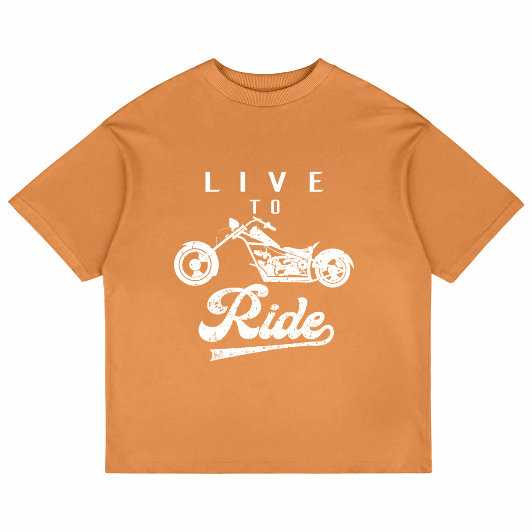 Live To Ride (Peach)