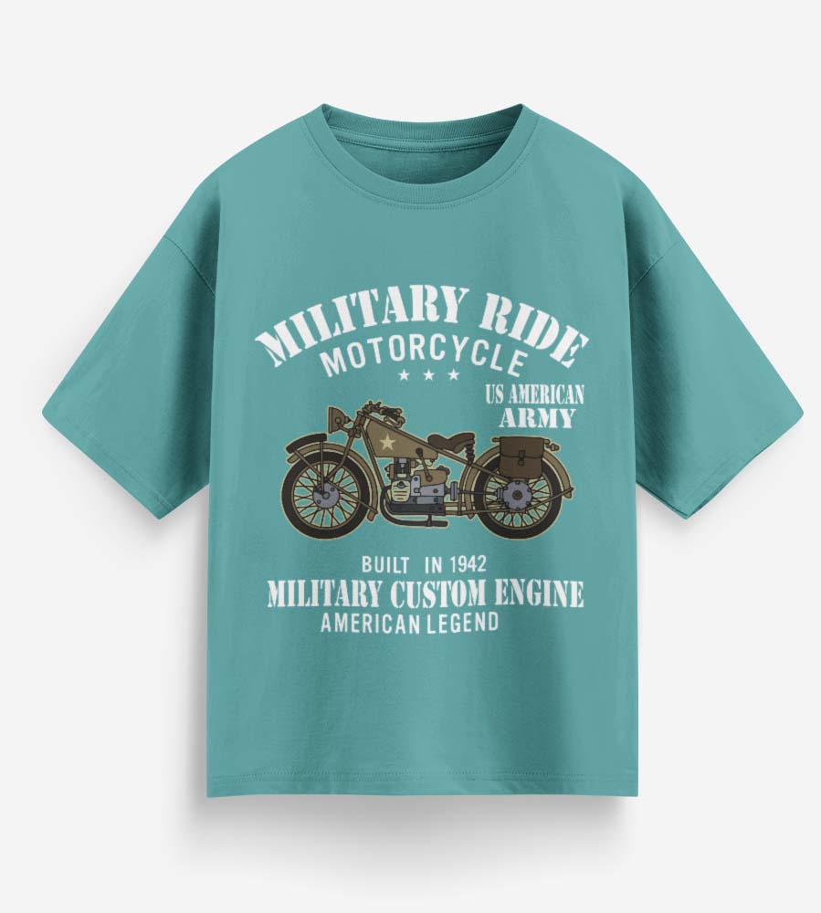 Military Ride (Dusty Turquoise)