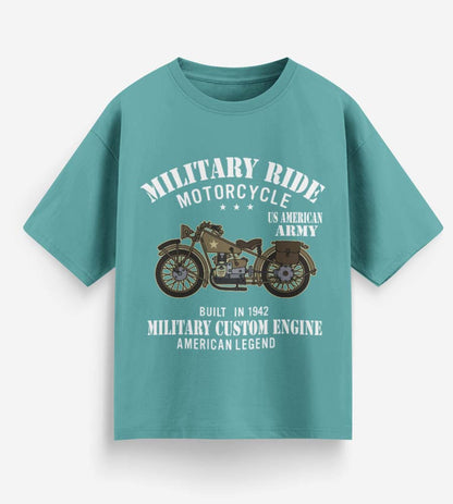 Military Ride (Dusty Turquoise)